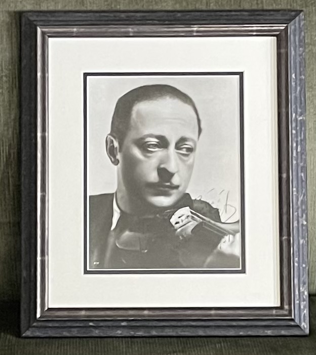 Heifetz, Jascha - Photograph Signed